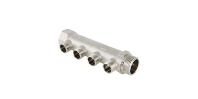 Коллектор Valtec с наружной резьбой 2 вых х1"х1/2" VTc.500.N.0602 Коллектор Valtec с наружной резьбой 2 вых х1"х1/2" VTc.500.N.0602