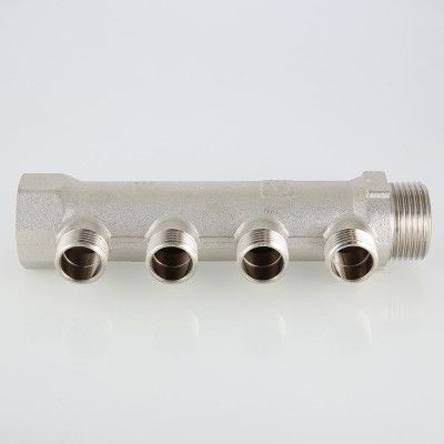 Колектор Valtec із зовнішнім різьбленням 2 вих х1"х1/2" VTc.500.N.0602 Колектор Valtec із зовнішнім різьбленням 2 вих х1"х1/2" VTc.500.N.0602