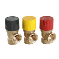 Запобіжний клапан Valtec ВН 1/2"x1,5 бар (чорний ковпачок) VT.0490.IG.0415 Запобіжний клапан Valtec ВН 1/2"x1,5 бар (чорний ковпачок) VT.0490.IG.0415