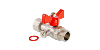 Кран кульовий Valtec для підключення манометра нар-вн 1/2"x1/4" VT.806.N.0402 Кран кульовий Valtec для підключення манометра нар-вн 1/2"x1/4" VT.806.N.0402
