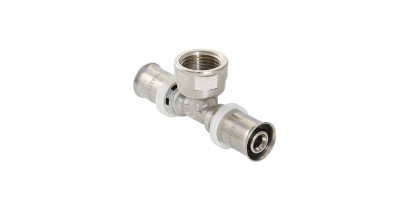 Прес-фітінг Valtec трійник ВН 32х1"x32 VTm.232.N.320632