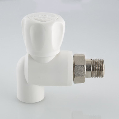 Кран шаровой Valtec радиаторный полипропиленовый угловой 25х3/4" VTp.718.0.02505 Кран шаровой Valtec радиаторный полипропиленовый угловой 25х3/4" VTp.718.0.02505