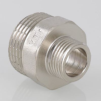 Фітінг різьбовий Valtec ніпель перехідний нар-нар 1 1/2"x1" VTr.580.N.0806 Фітінг різьбовий Valtec ніпель перехідний нар-нар 1 1/2"x1" VTr.580.N.0806