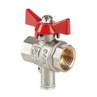 Кран кульовий Valtec для підключення датчика температури вн-вн 1" VT.247.N.06 Кран кульовий Valtec для підключення датчика температури вн-вн 1" VT.247.N.06