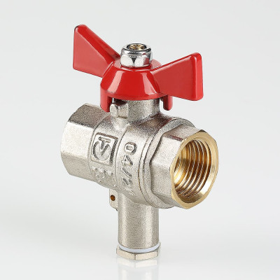 Кран кульовий Valtec для підключення датчика температури вн-вн 1" VT.247.N.06 Кран кульовий Valtec для підключення датчика температури вн-вн 1" VT.247.N.06