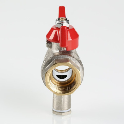Кран кульовий Valtec для підключення датчика температури вн-вн 1" VT.247.N.06 Кран кульовий Valtec для підключення датчика температури вн-вн 1" VT.247.N.06