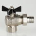 Кран шаровой Valtec усиленный угловой с полусгоном ВН-НАР 1/2" Perfect VT.328.N.04 Кран шаровой Valtec усиленный угловой с полусгоном ВН-НАР 1/2" Perfect VT.328.N.04