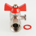 Кран кульовий Valtec для підключення манометра вн-вн 1/2"x1/4" VT.807.N.0402 Кран кульовий Valtec для підключення манометра вн-вн 1/2"x1/4" VT.807.N.0402