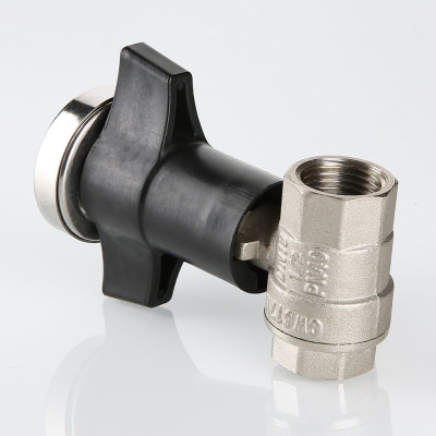 Кран кульовий Valtec з термометром ВН 3/4" Base VT.808.N.05 Кран кульовий Valtec з термометром ВН 3/4" Base VT.808.N.05