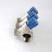 Колектор Valtec з регулюючими вентилями НАР 2 вих х1"х1/2" VTc.560.N.0602 Колектор Valtec з регулюючими вентилями НАР 2 вих х1"х1/2" VTc.560.N.0602