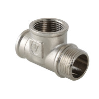 Фитинг резьбовой Valtec тройник нар-вн-вн 1/2" VTr.134.N.0004 Фитинг резьбовой Valtec тройник нар-вн-вн 1/2" VTr.134.N.0004